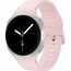 Galaxy Watch 8 | 40 мм | 4G LTE | Silver | Sport/Pink | S/M, Тип ремешка : Sport, Размер корпуса : 40 мм, Цвет: Silver, Цвет ремешка: Pink, Размер ремешка : S/M, Подключение часов : Bluetooth / Wi-Fi + 4G LTE, изображение 2